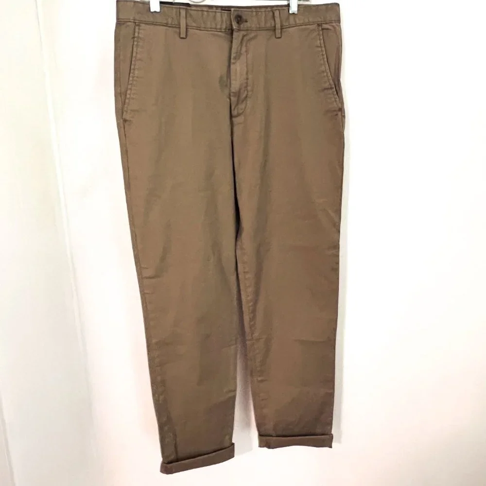 New Banana Republic Slim Fit Lived-In Chino 34x32